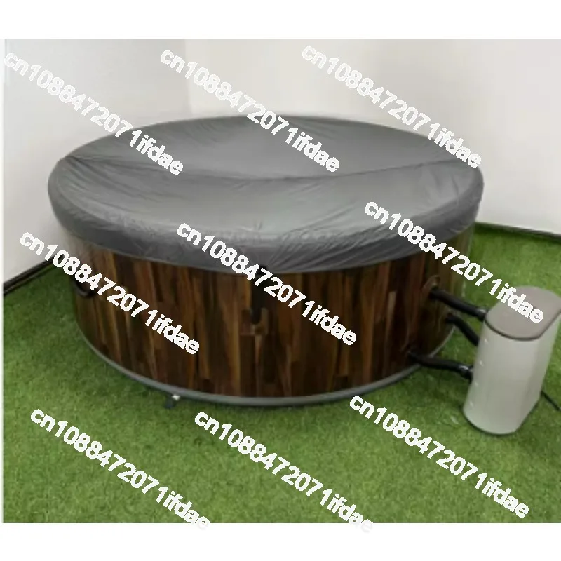 Inflatable massage bathtub, heated spa pool, bubble SPA, home hot spring couple bathtub