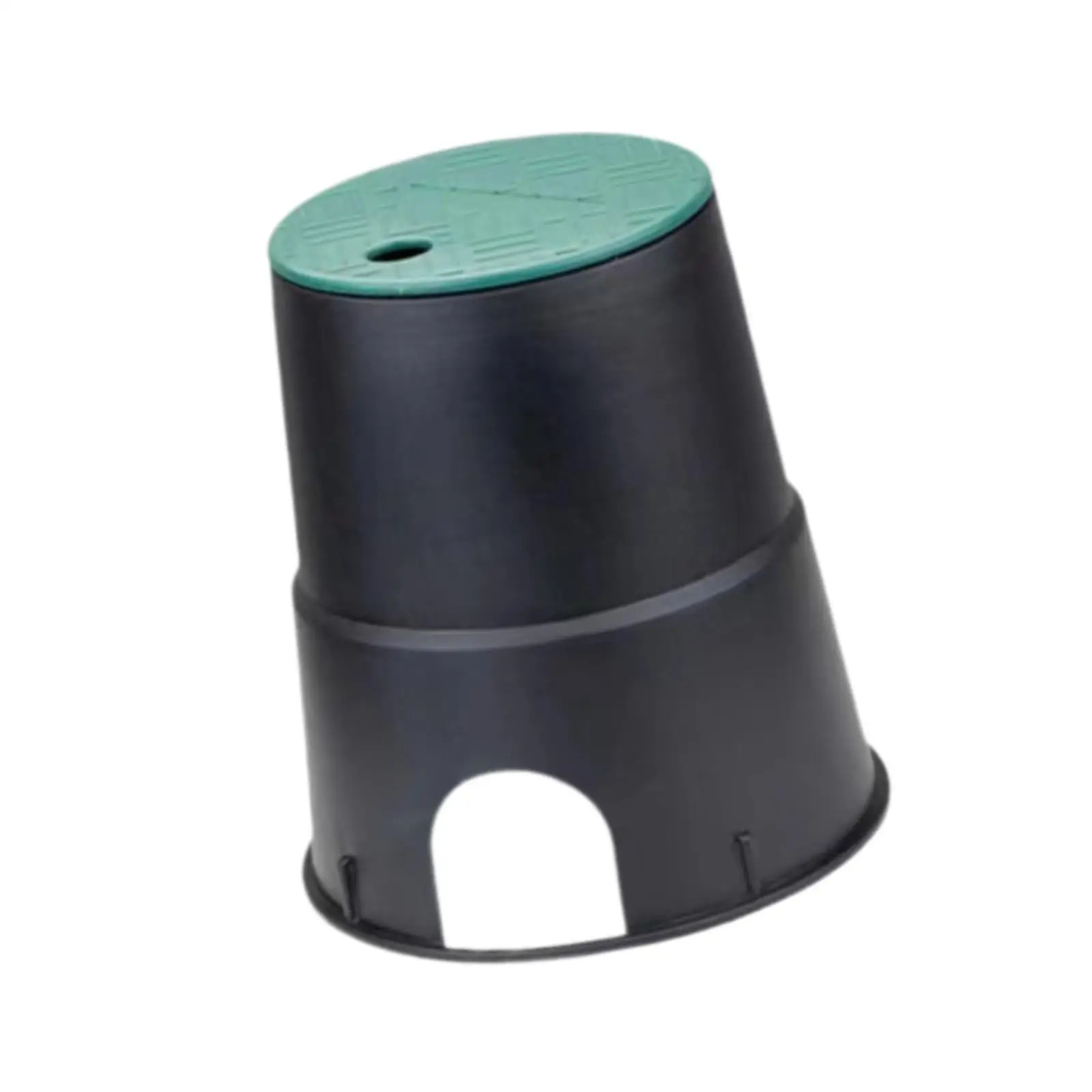 Sprinkler Valve Box Practical Easy to Install Premium Sturdy with Lid Irrigation Valve Box for Farm Grassland Lawn Yard Garden