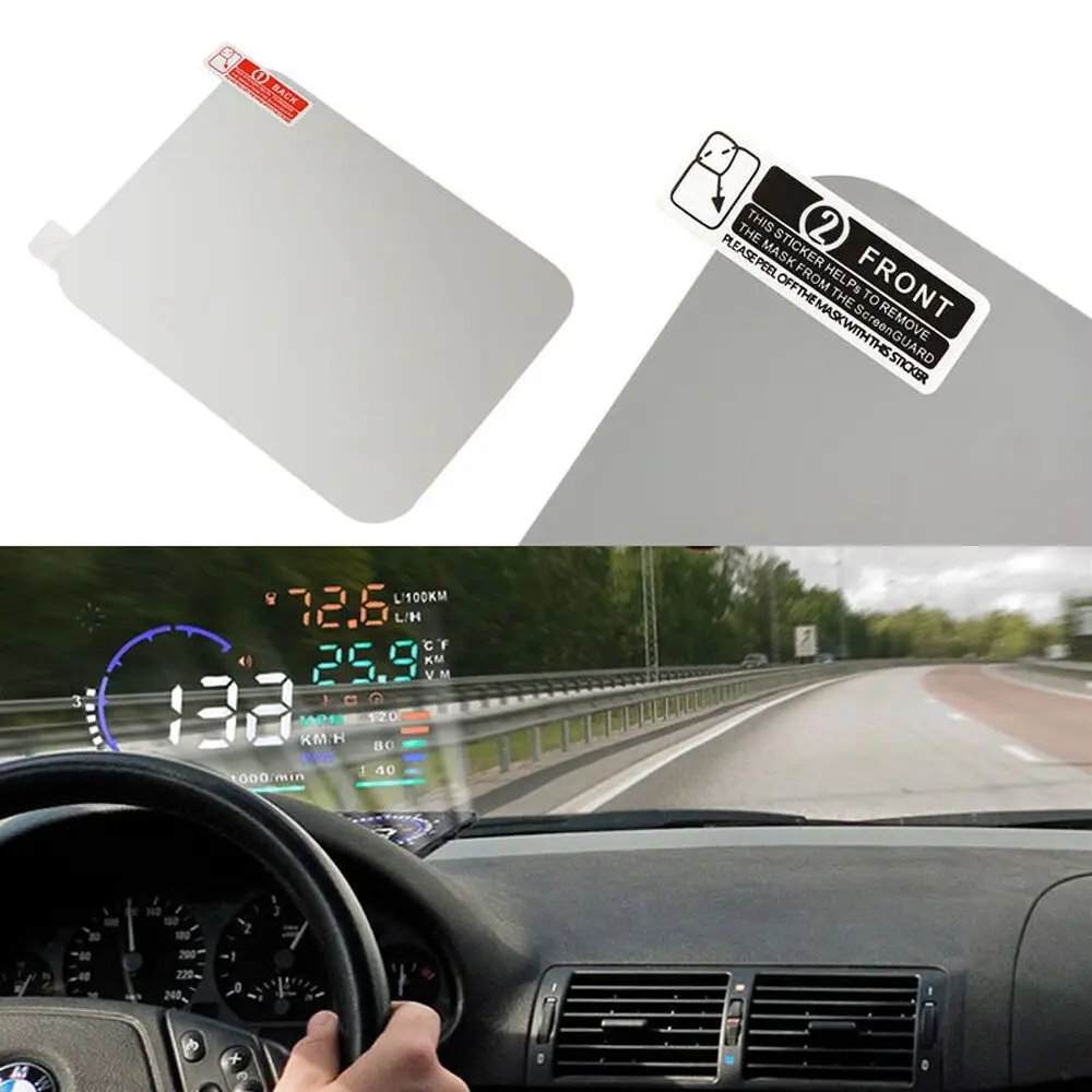 Auto Car Windshield Reflective Film For Head Up Display HUD Transparent Clear