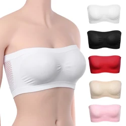 Frauen sexy träger losen BH unsichtbar Push-up-BHs Unterwäsche nahtlos einfarbig ohne Träger Bra lette Dessous BHs BH weiblich