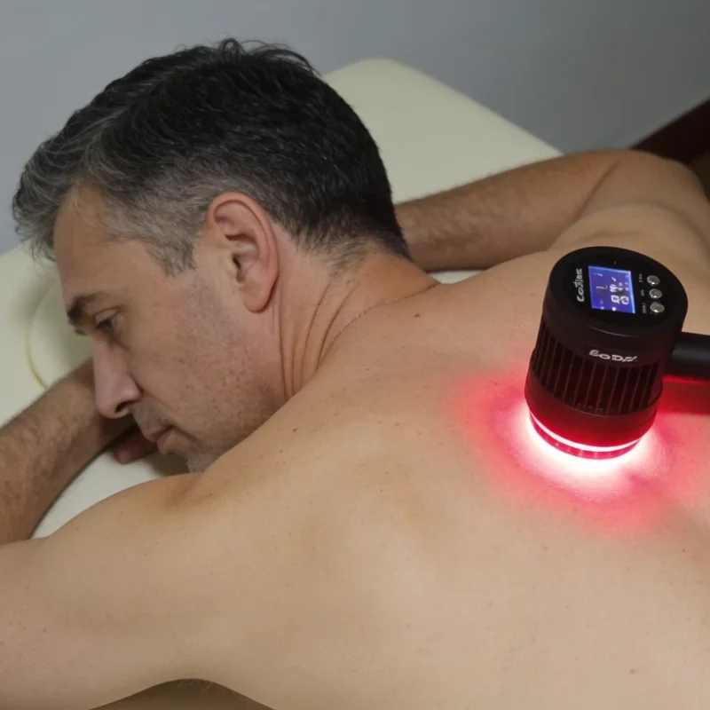 

Аппарат для физиотерапии 808 нм LLLT с красным светом и холодным лазером, оборудование для снятия боли в мышцах, суставах и у животных, для домашнего использования
