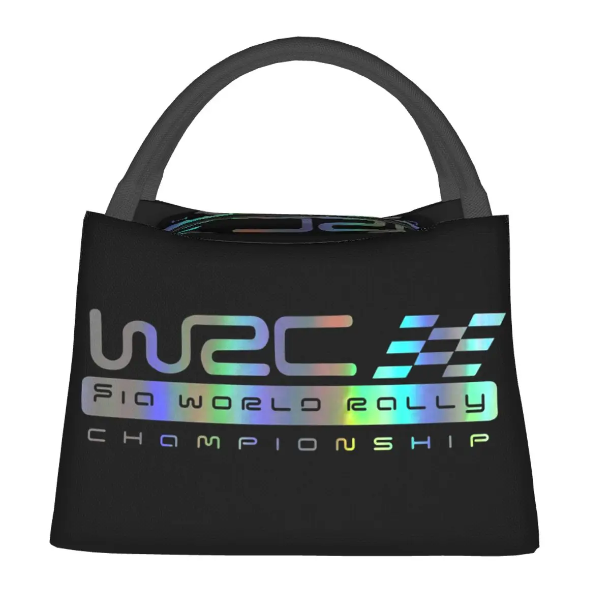 World Rally Championship WRC Insulated Lunch Bag for Women Children Portable Food Boxes Thermal Lunch Box Tote