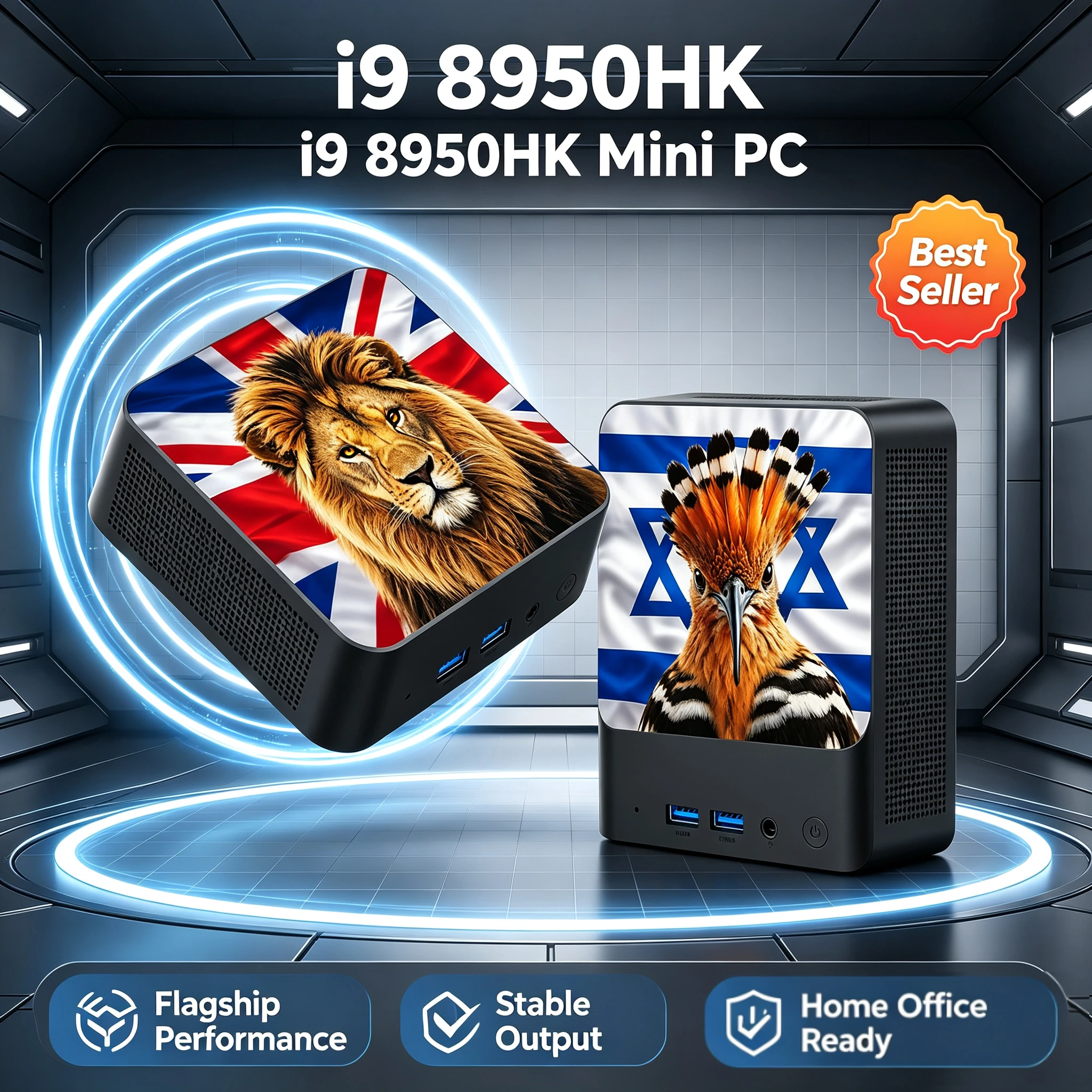 Home Office Windows 11 - インテル i9 8950HK コンパクトポータブルPC 16GB DDR4
