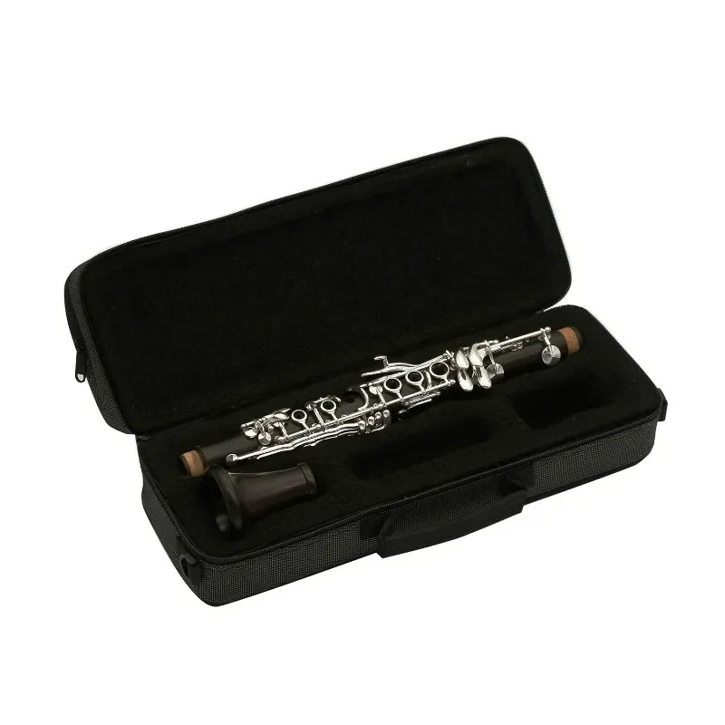 

High Quality Selling Eb Good Felt Pads 17 Number of Keys Clarinet In Ebony Grenadilla Body