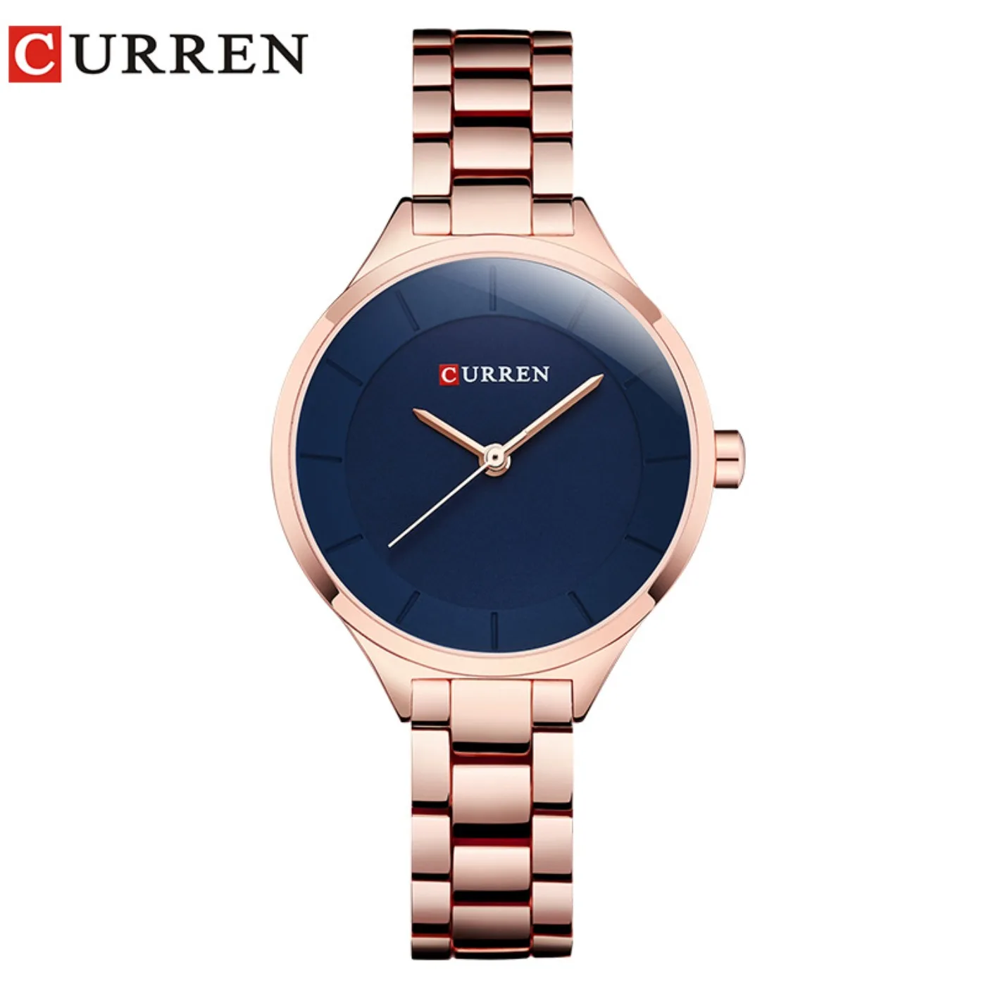 CURREN New Simple Women Bracelet Wrist Watches Light Extravagant Girls Fashion Geneva Quartz Clock Female Luxury Wristwatch 2017