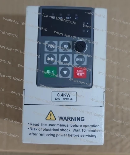 

YX-004E-21G inverter 220V-0.4KW test function is good