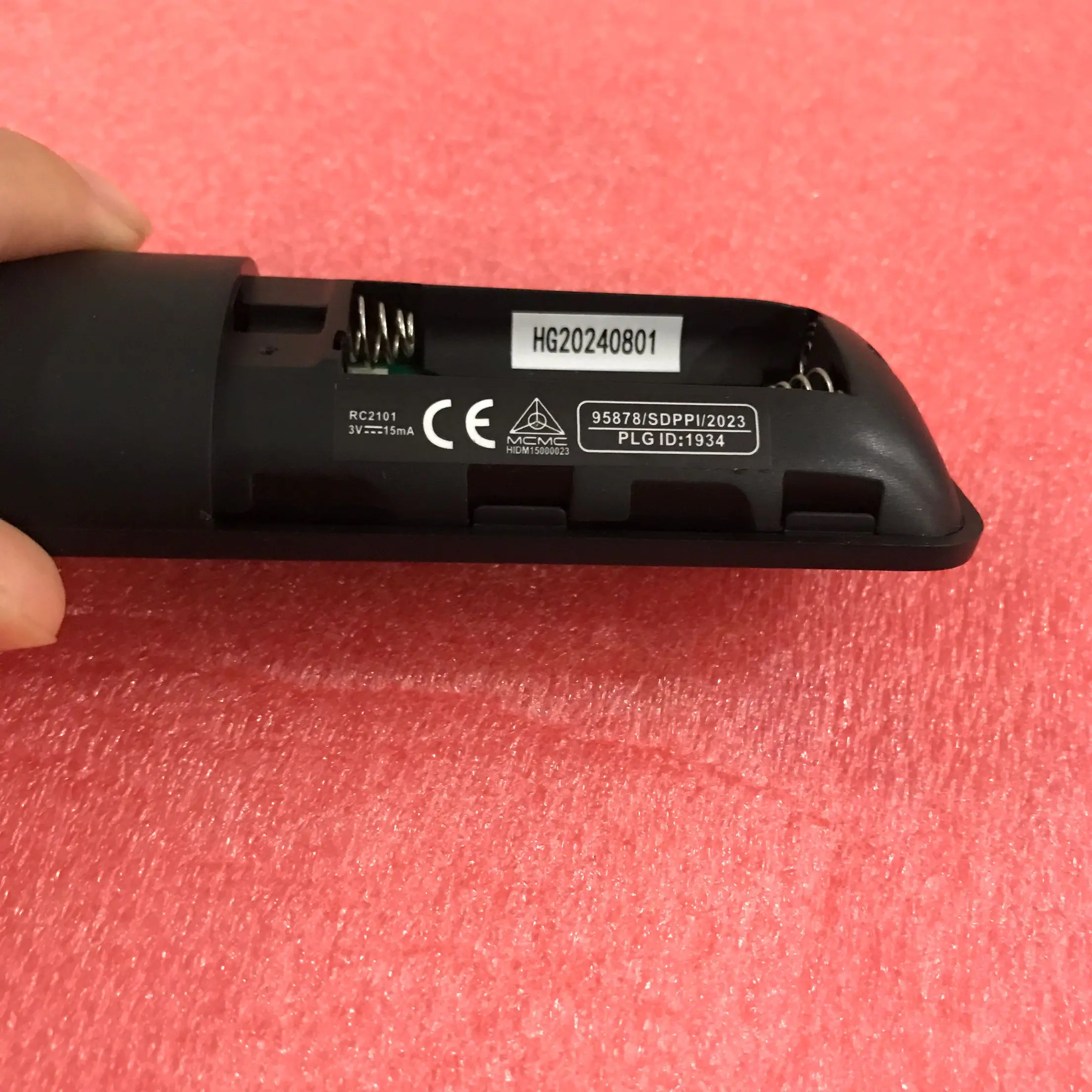 Original remote control RC2101 for Sharp Smart LED TVs 4T-C50FJ1X, 4T-C55FJ1X, 4T-C65FJ1X, 4T-C75FJ1X, and SH-V10 view 6