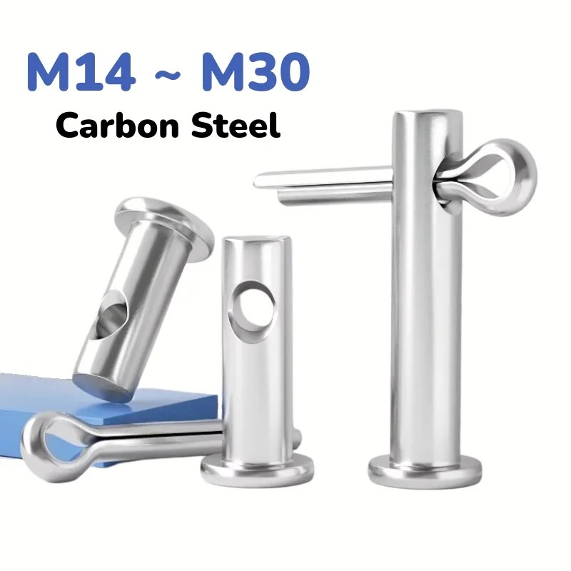 

Набор цилиндрических установочных штифтов из углеродистой стали M14 ~ M30 с плоской головкой, с отверстием, штифтовый вал, шплинт