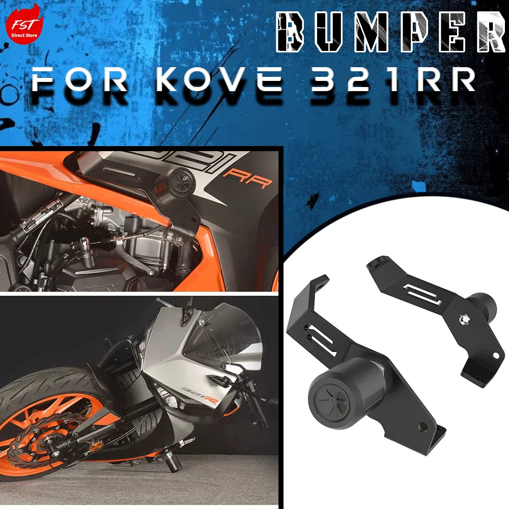 

Fit for KOVE 321RR / 321RR-S Crash Bar, Racing Guard and Anti-fall Sliders