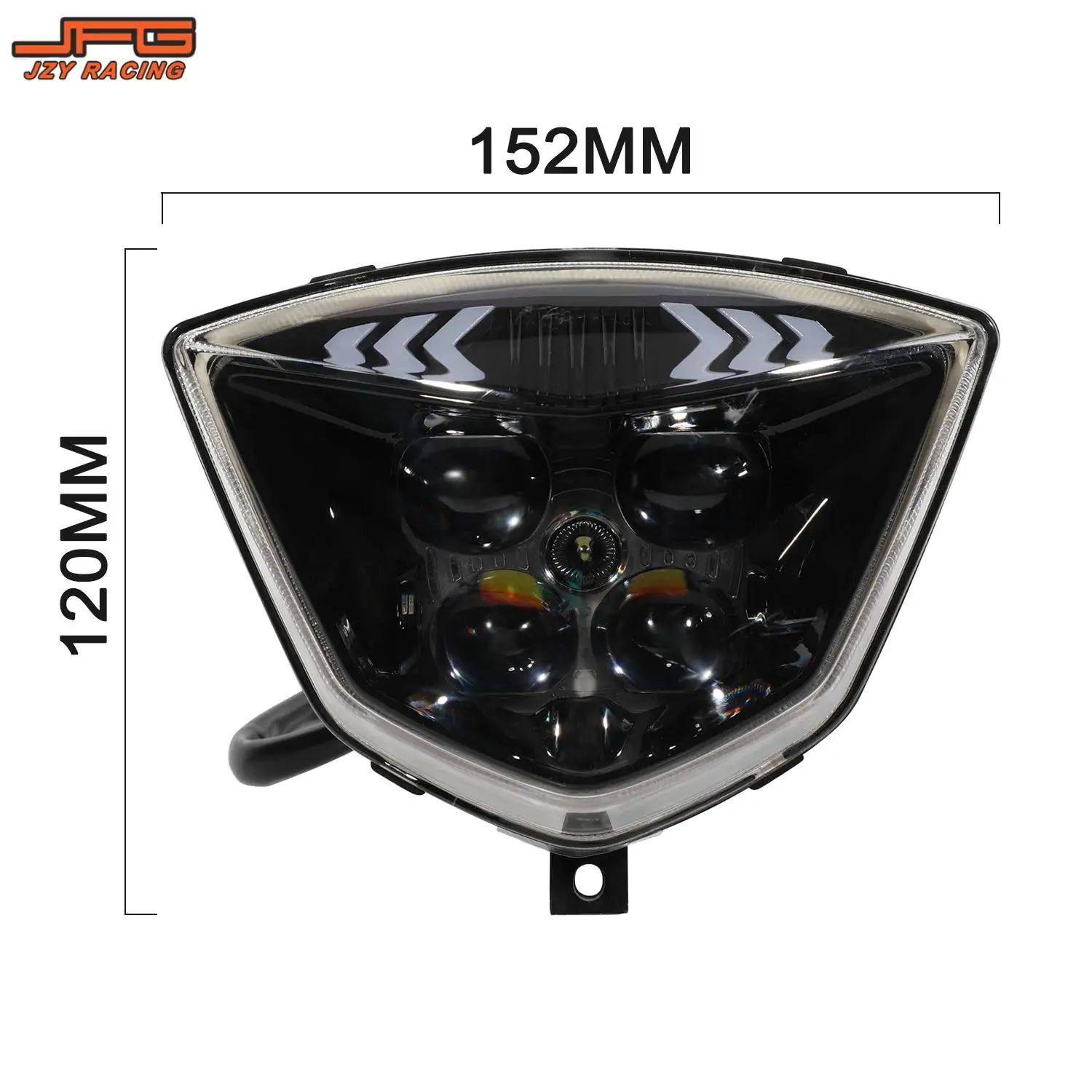 Headlight Wick Motorcycles Accessories LED Head Lampwick For GAS EC 250 300 EX300 Headlamp Dirt Bike Enduro Motocross Moto Parts