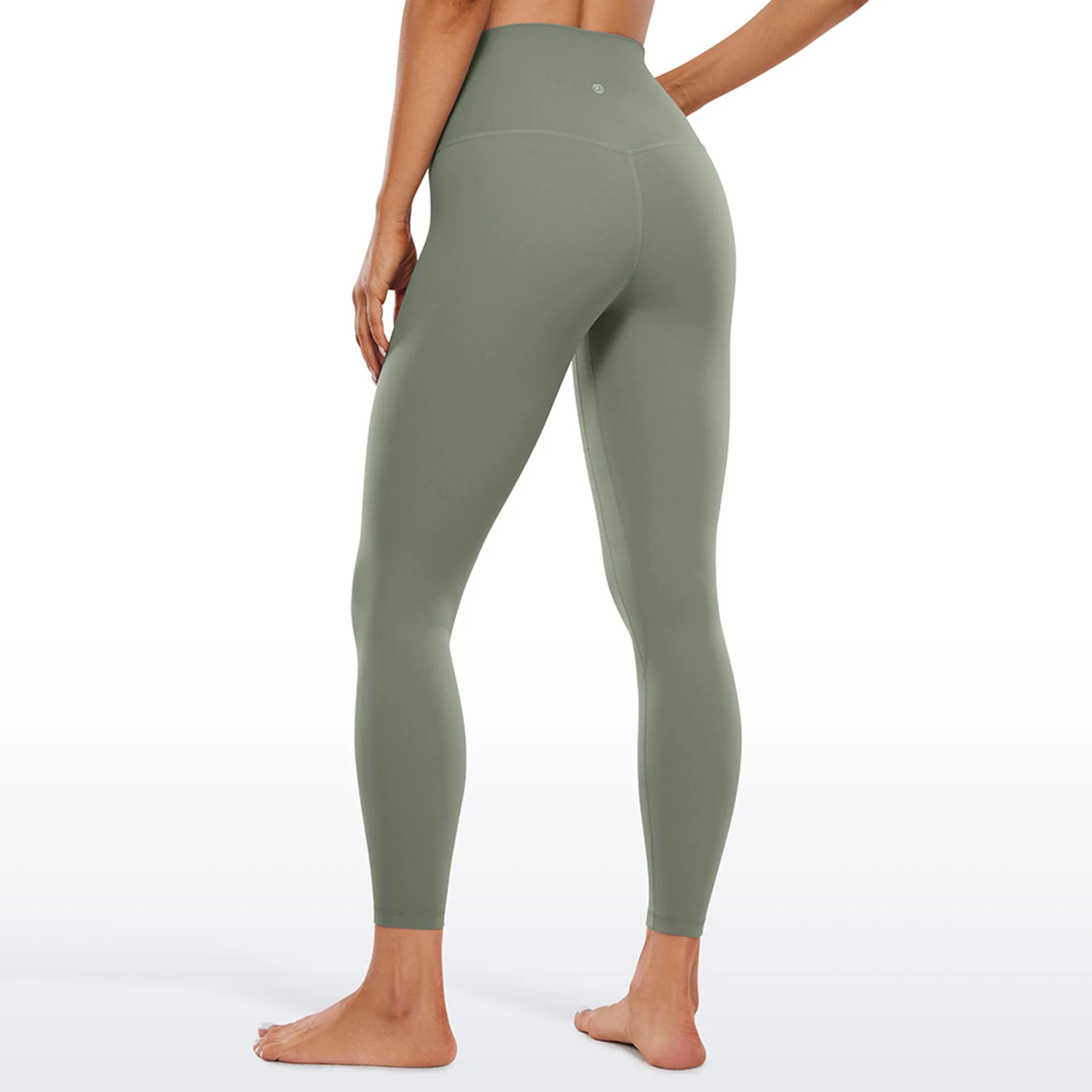 Crz Yoga Damen Butter luxe hoch taillierte Yoga Leggings 25 Zoll-butter weiche bequeme sportliche Trainings hose