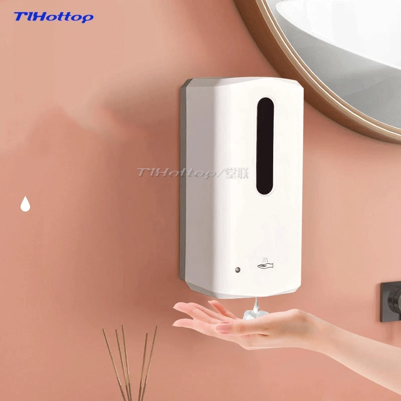 

Automatic induction soap dispenser drip wall mounted mobile phone automatic hand sanitizer sensor