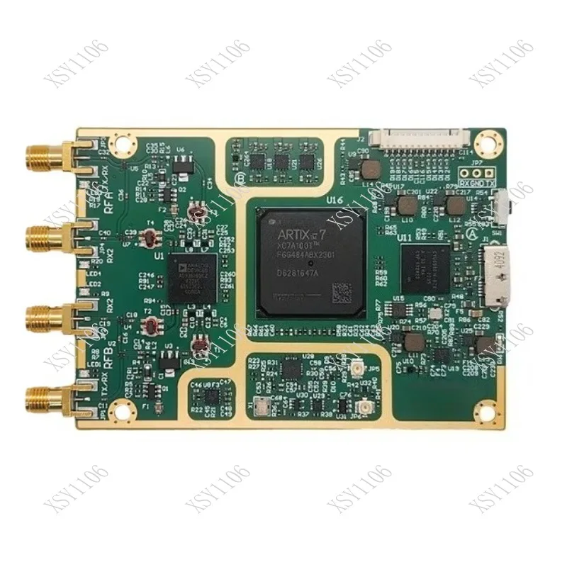 

Мини-плата разработки SDR B210 на базе AD9361, программно-управляемое радио