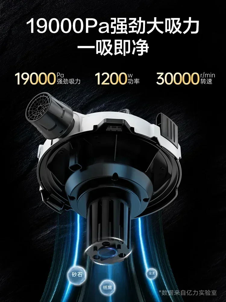 Filtro assorbente per l'acqua aspirapolvere per uso domestico grande aspirazione che assorbe l'acqua macchina per barili di soffiaggio a secco e a umido 220V