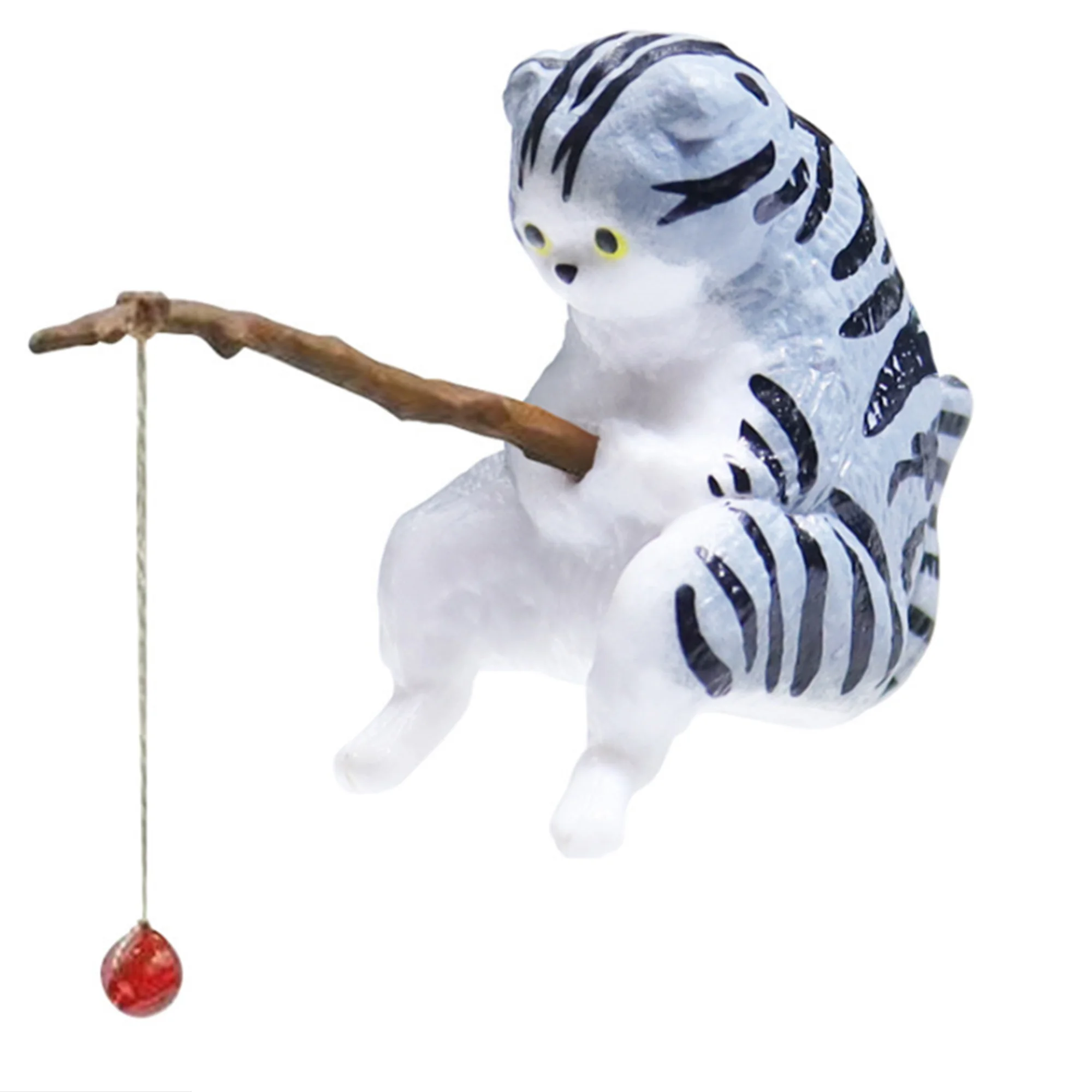 Fishing Cat Car Decoration description 12