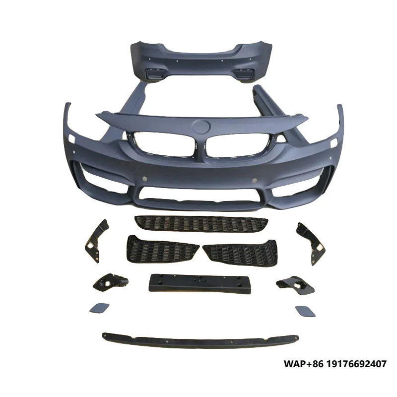 

PP Body Kits for B MW 4 Series F32 F33 F36 420i 428i 435 Upgrade M4 Sport Body Kits Front and Rear Lip