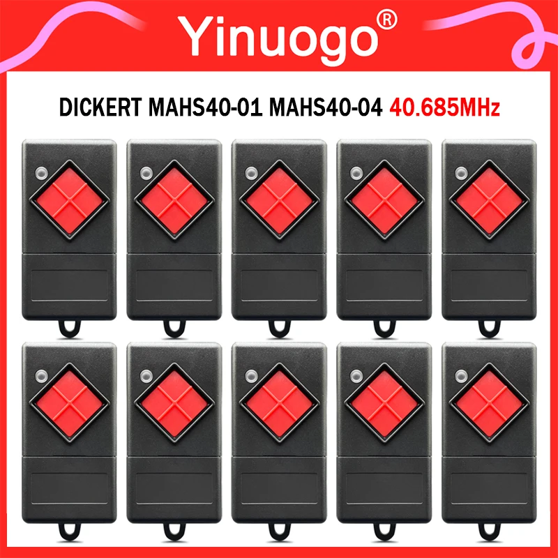 สำหรับ DICKERT MAHS40-04 40.685MHz รีโมทคอนโทรลประตูโรงรถ DICKERT MAHS40-01 40.685MHz รหัสโรงรถประตู