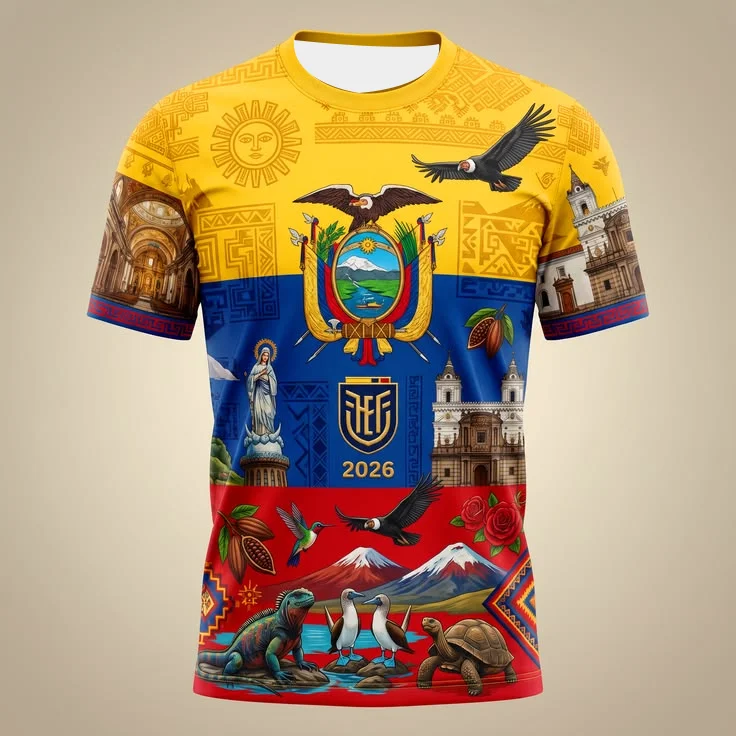 2026 Fashion Edition Football Training Suit for Fans - 3D Printing, Breathable and Quick-Drying, Family Clothing Set