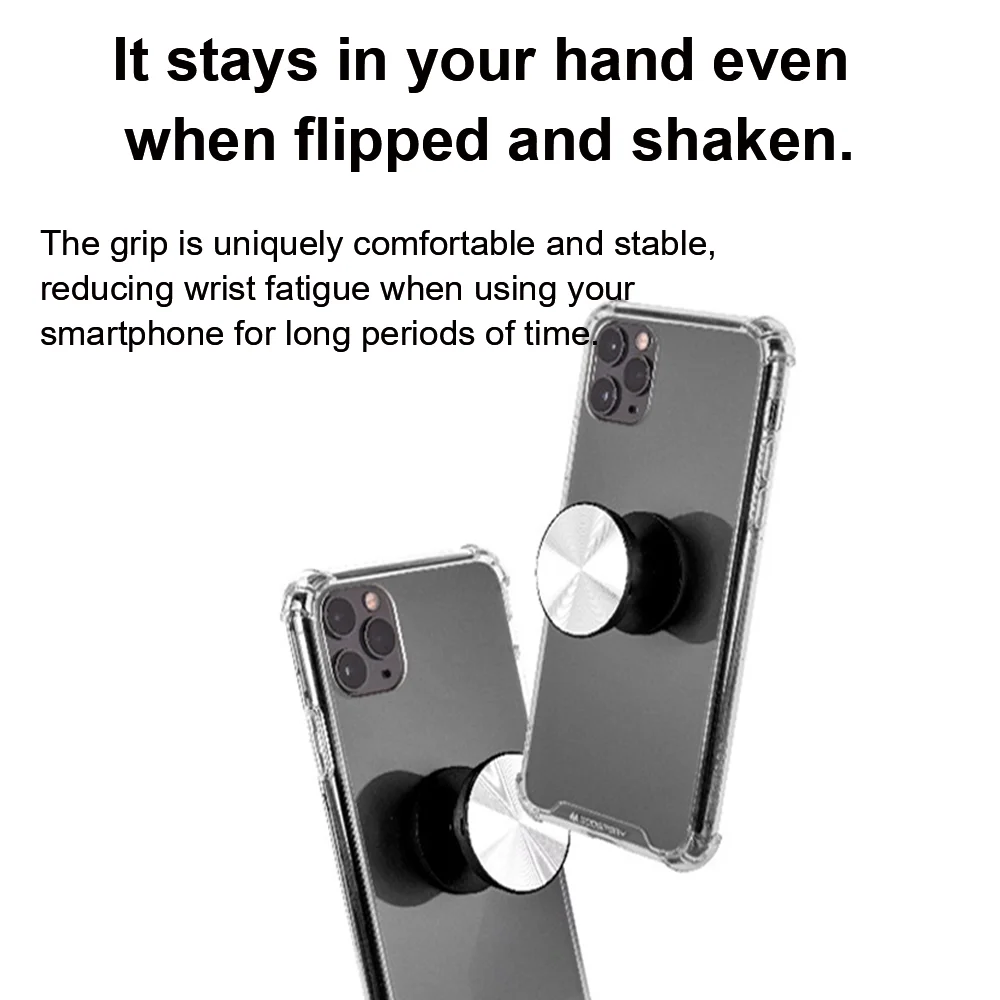 Popped Phone Holder Ring Holder Sockets Expandable and Folding Mobile Phone Grip Stand for iPhone Tablet Cell Phone Accessory - view 4