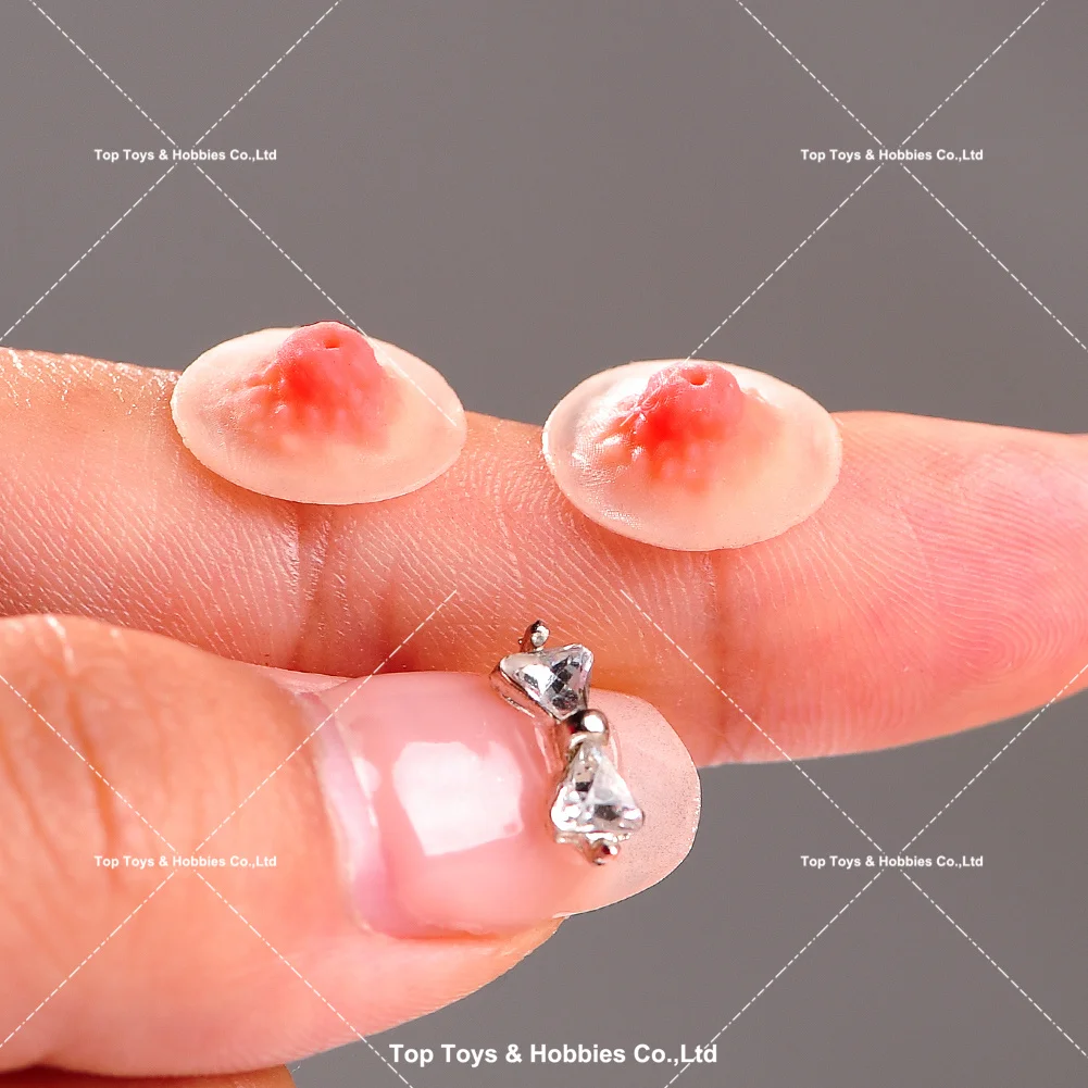 Pegatinas para pezones a escala 1/4, parches para el pecho, área privada de accesorios para el cuerpo femenino, figuras de acción de soldado de 18 ", juguetes para muñecas corporales