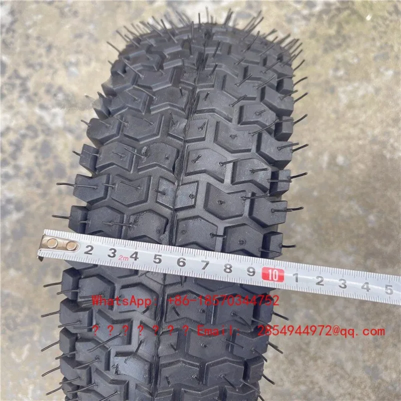 13x5.00-6 Road Tire with Bearing Groove Hub, Used for Modifying Kart Parts