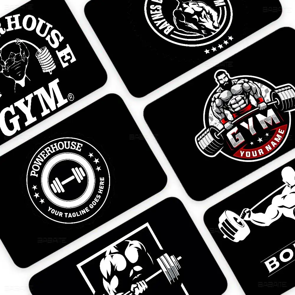 Bodybuilding Fitness Powerhouse Gym Spend or Save Shell On Off Ultra Thin No Fade Sticker Cover Film for Debit Credit Card