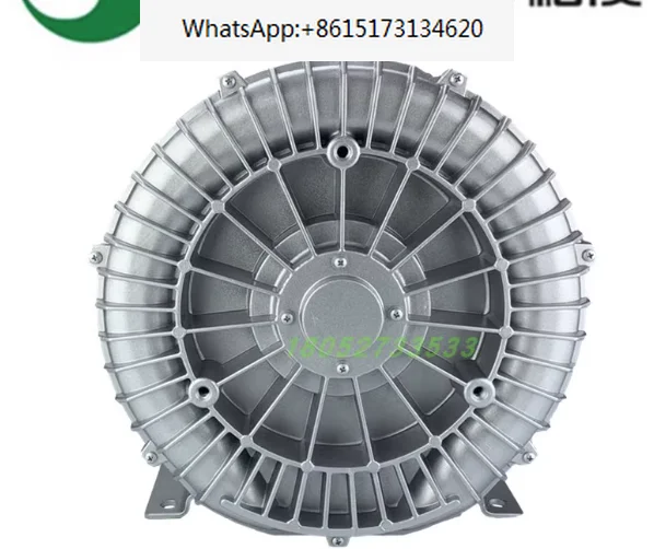 CE 2RB630-7AH26  3KW/4HP  Max 415m3/h  High Air flow Side Channel Blower Cleaning Air comperssor