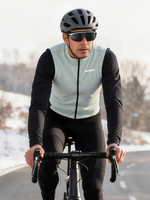 X-TIGER Cycling Vest Winter Thermal Fleece Windproof Bike Vest Autumn Bicycle Cycling Waistcoat Fleece Cycling vest for men