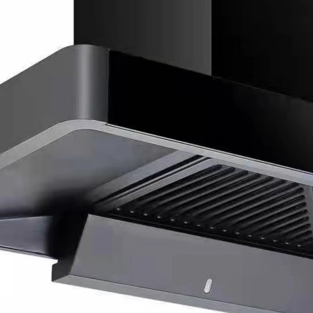 Kitchen Appliance Portable Commercial Industrial Range Hood with Tempered Glass Material