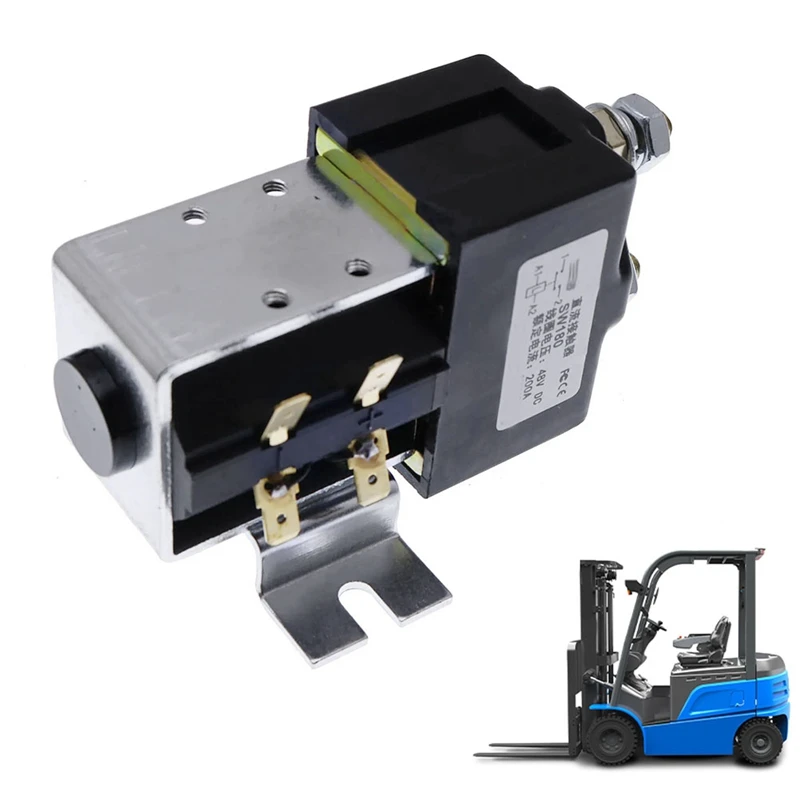 48V Contactor Solenoid Relay For Electric Forklift Vehicle Golf Cart Robot Wagon Replace Albright SW180 SW180B-108