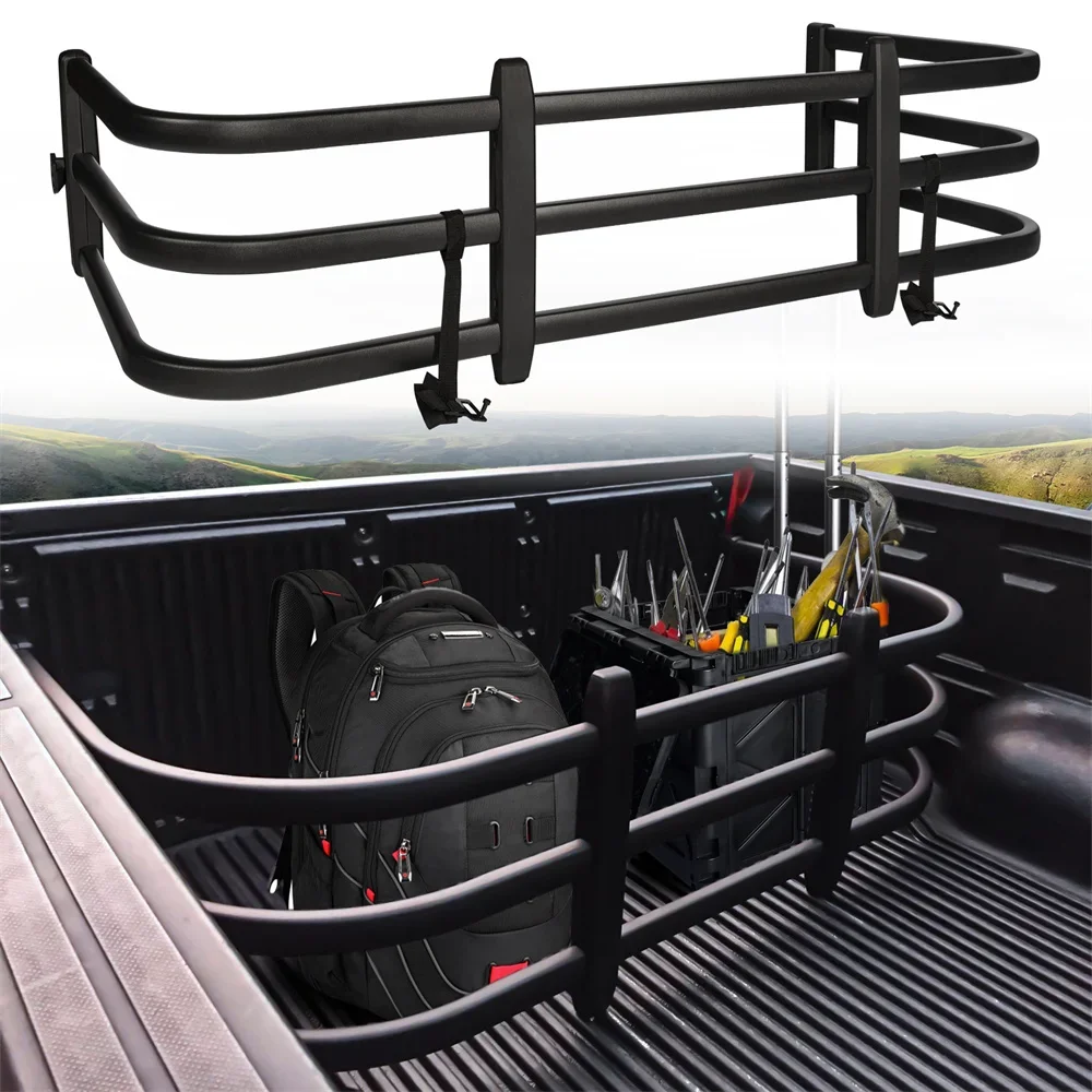 KQX Truck Bed Extender Universal For Full-Size Pickup Trucks Retractable Tailgate Extension For Ranger F150 Silverado RAM Hilux