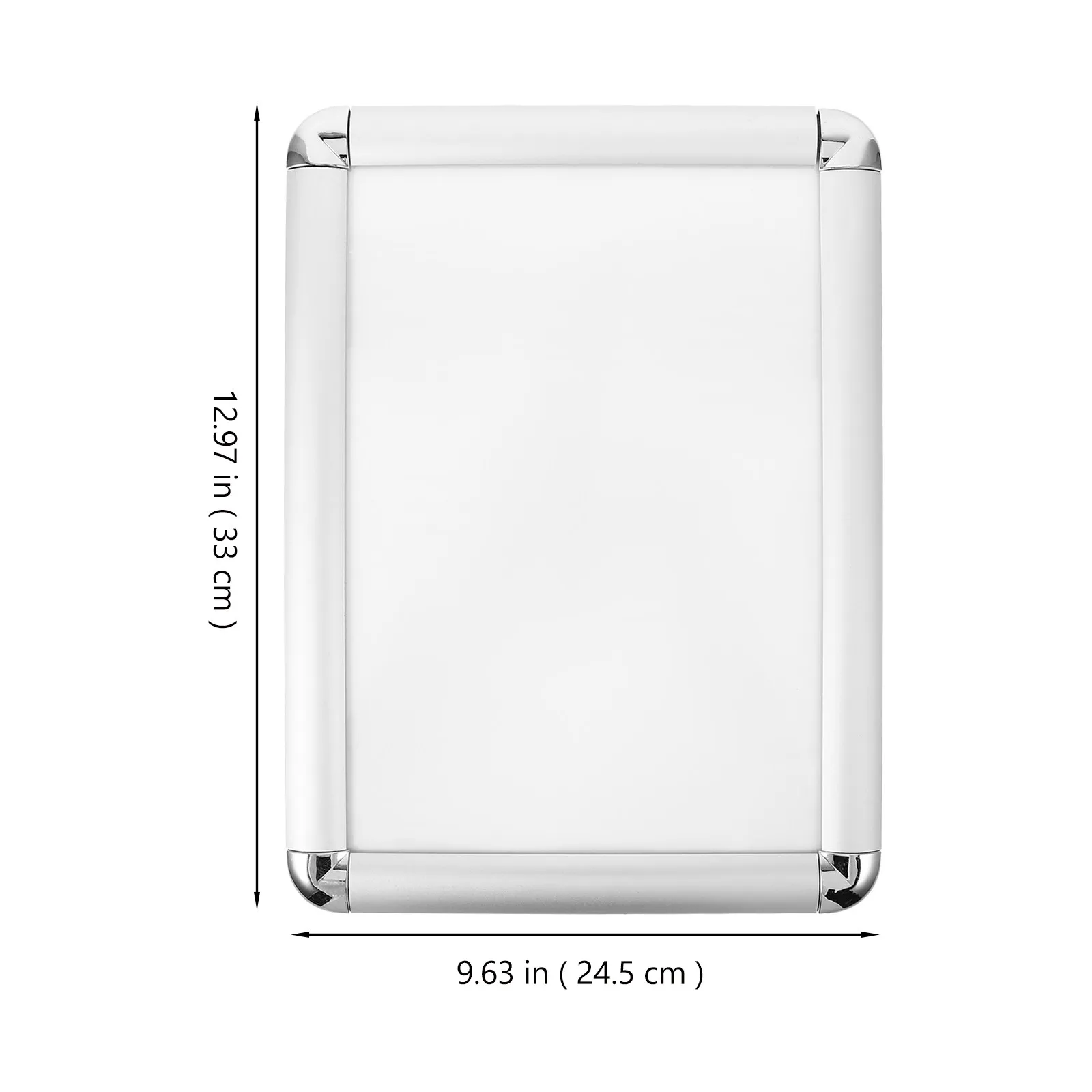 Professional A4 Picture Frame Aluminum Alloy Open Back Wall Hanging Poster Frame for Certificates Advertisements Home Office