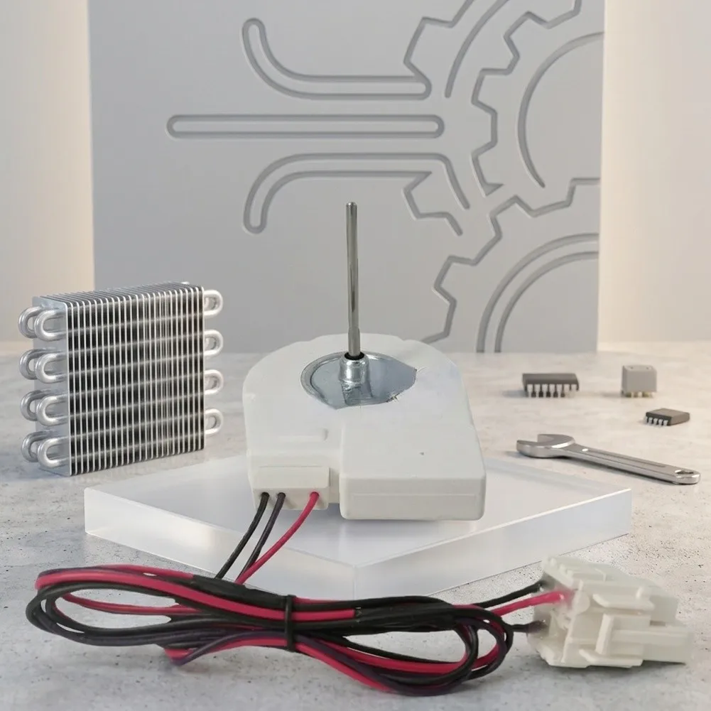 ESE5508WD Refrigerator Fan Motor DC Brushless Type - Energy Efficient Quiet Operation Stable Performance 8 5 5cm Metal
