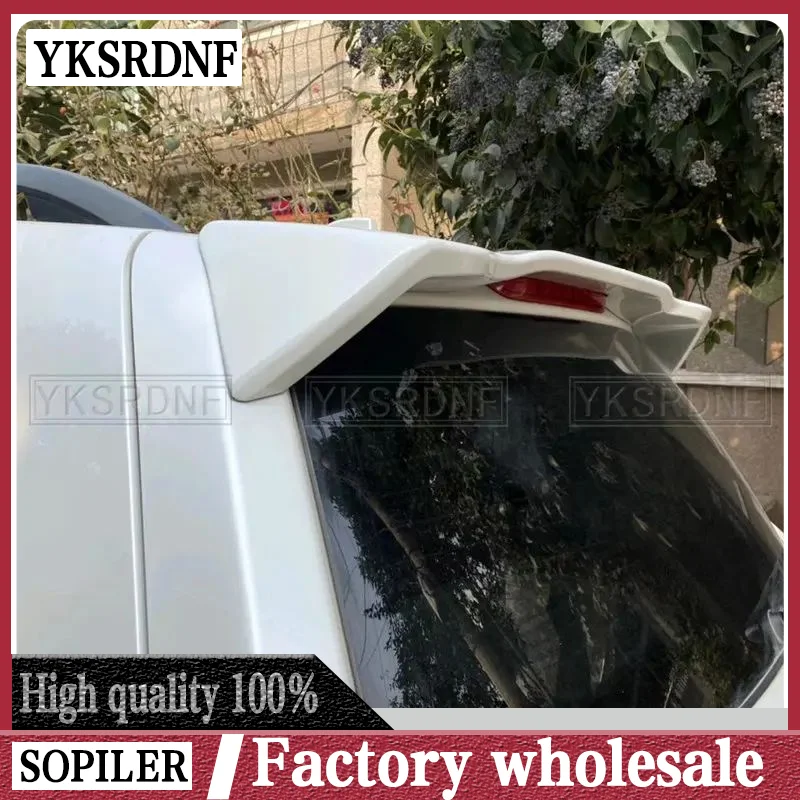 Use For Subaru Forester 2013-2019 Year Spoiler ABS Plastic Carbon Fiber Look Rear Trunk Wing Car Body Kit Accessories