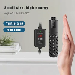 Aquarium Heating Rod Power-off Automatic Constant Temperature Heater Fish Tank Turtle Tank Ultra Short Low Water Level Winter