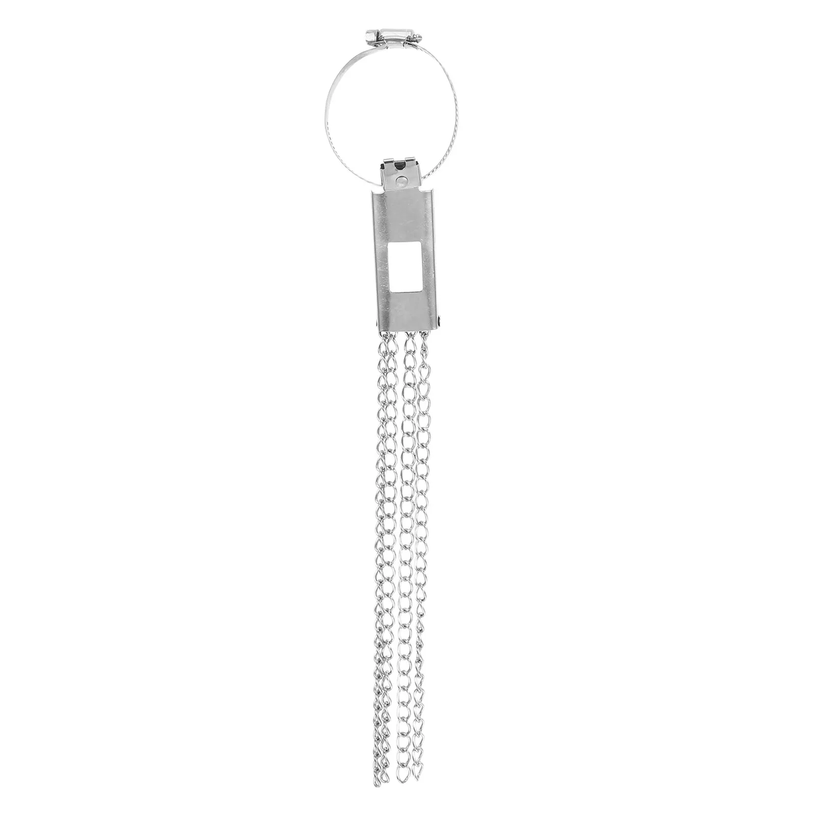 Car Electrostatic Belt Metal Chain Strip Anti Static Strap Hanging Type Ground Drag for Autumn Winter Static Electricity Removal