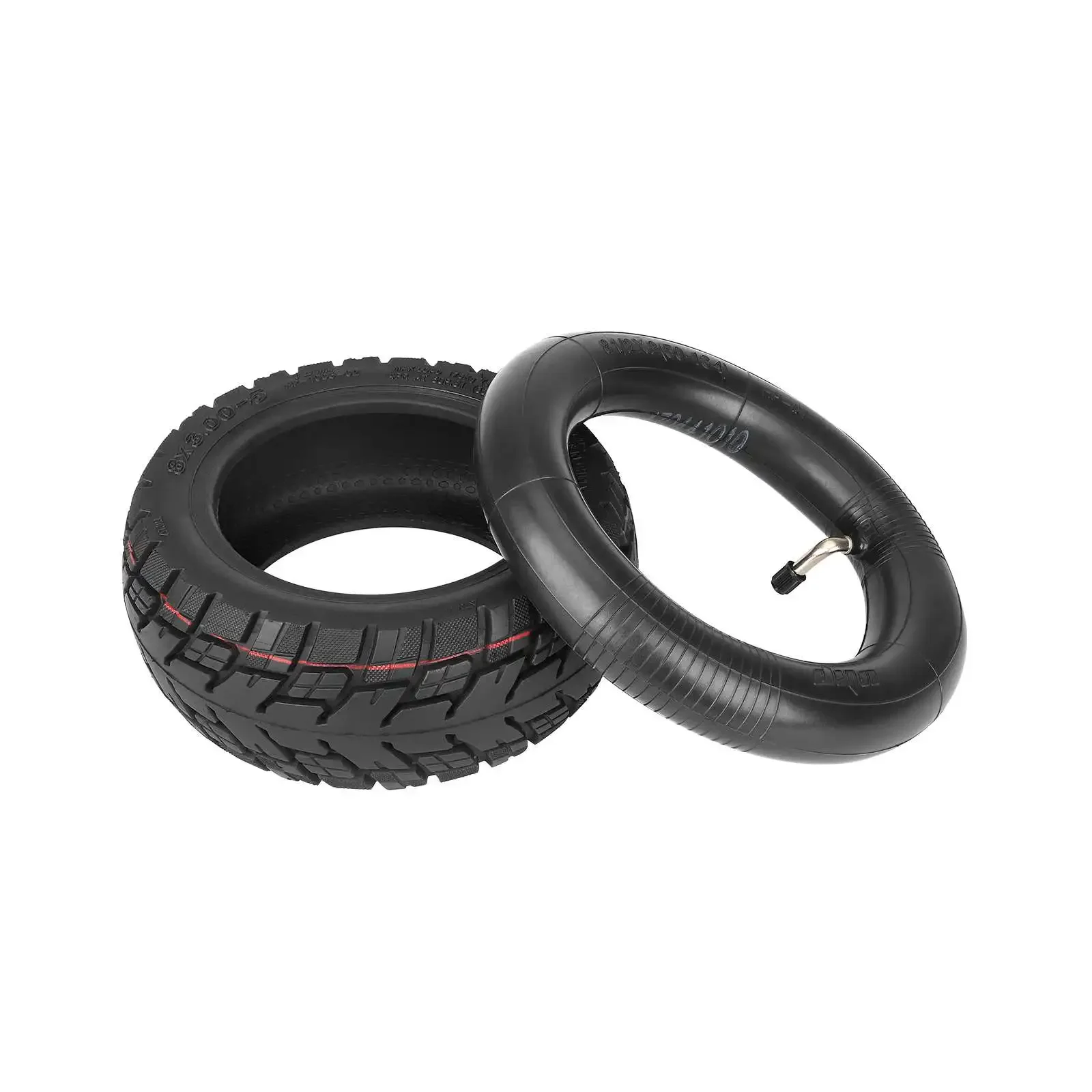 Ulip 8 بوصة سميكة فراغ الإطارات 8*3.00-5 مع 8 1/2*2 (50-134 مللي متر) الأنبوب الداخلي سكوتر كهربائي الإطارات مجموعات ل صفر 9 كابو السرعوف 8