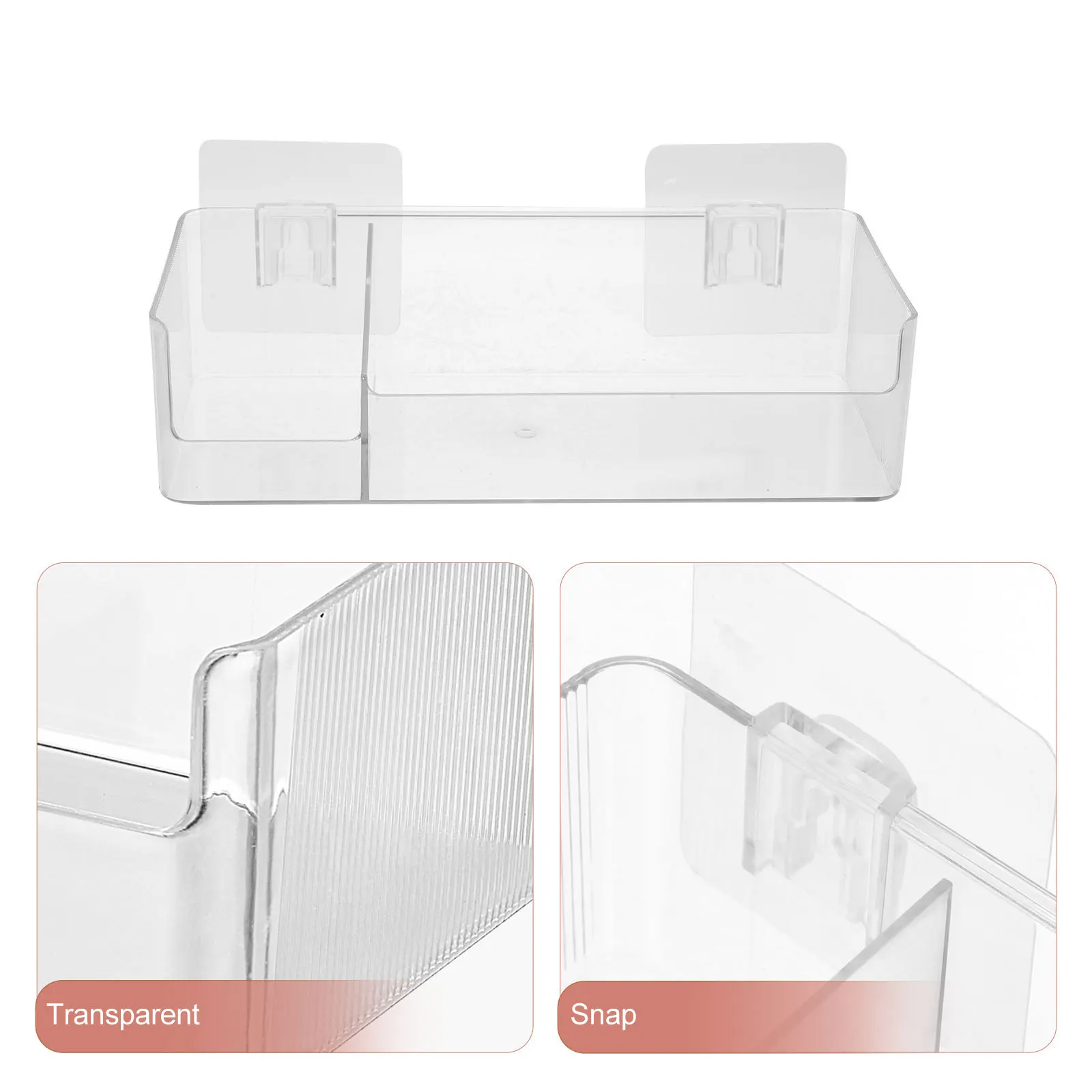 

Freezer Organizer Pet Refrigerator Side Storage Box Practical Fridge Door Organizer Refrigerator Storage Box Food