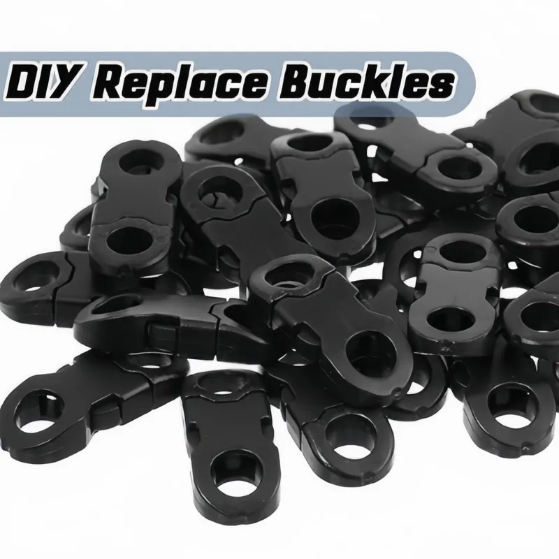 

84 шт. пластиковые пряжки с защитным замком для рюкзака/багажа/ошейника для домашних животных, прочный аксессуар с застежкой