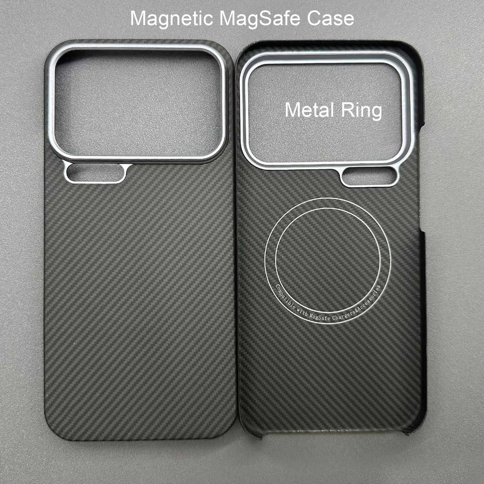 Voor xiaomi 17 pro max case kevlar 600d carbon aramidevezel magsafe stof dunne harde cover 17 pro magnetische balck Slim licht rood