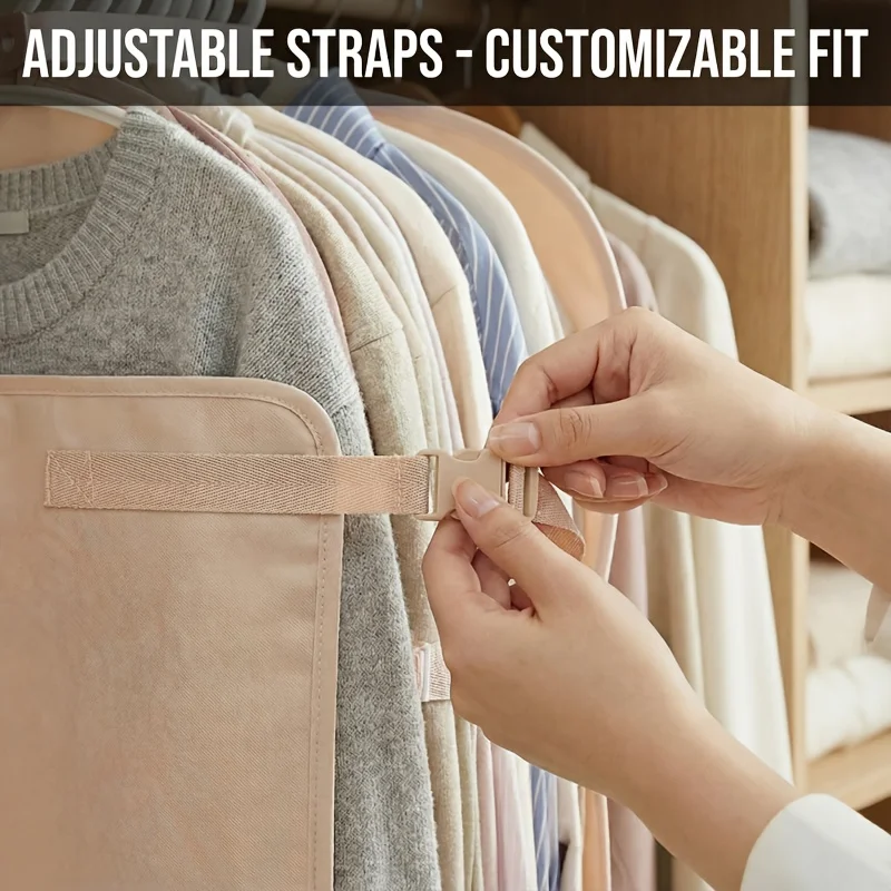Closet Compression Hanging Bag Down Jackets Coats Space Saving 50% Bedroom Accessories Clothing Organizer