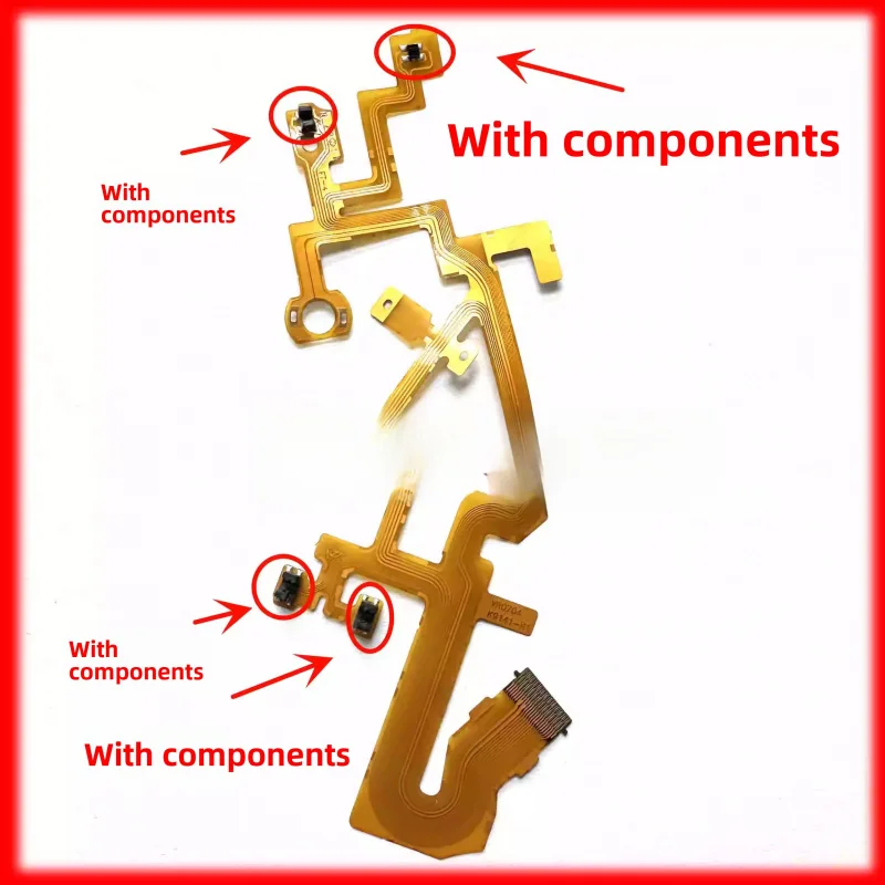 

Camera repair accessories for Casio Z3000 and ZR20 rear cable and lens flat cable