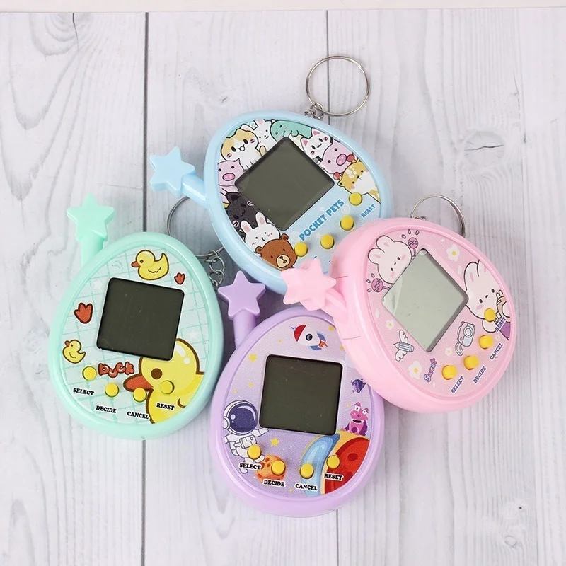 New 90S Nostalgic Electronic Pets Console Kid’s Toy 168 Pets Portable Virtual Cyber Digital Pet Toys Christmas Funny Play Toys