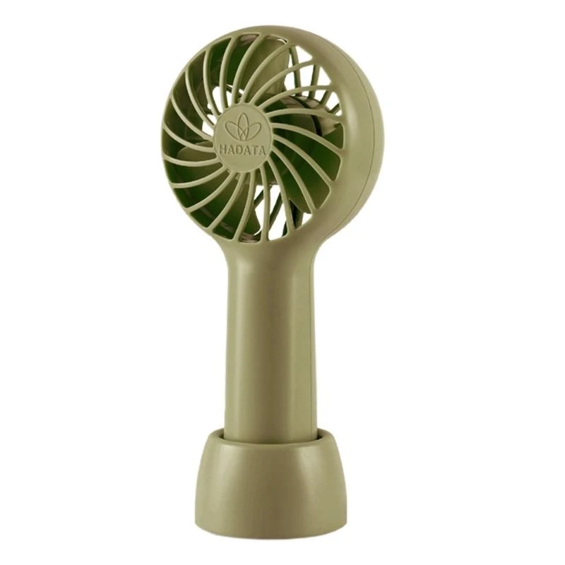 G6DD Handheld Mini Fan USB Rechargeable Portable Fan Cooler with Base