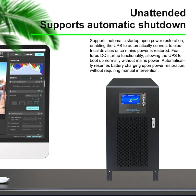 Online UPS 380VAC-400VA Uninterruptible 3phase Industrial 20Kva UPS Power Supply