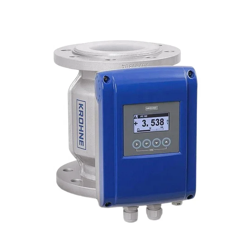 Krohne OPTIFLUX4300 customizable display water flow meter electromagnetic flowmeter