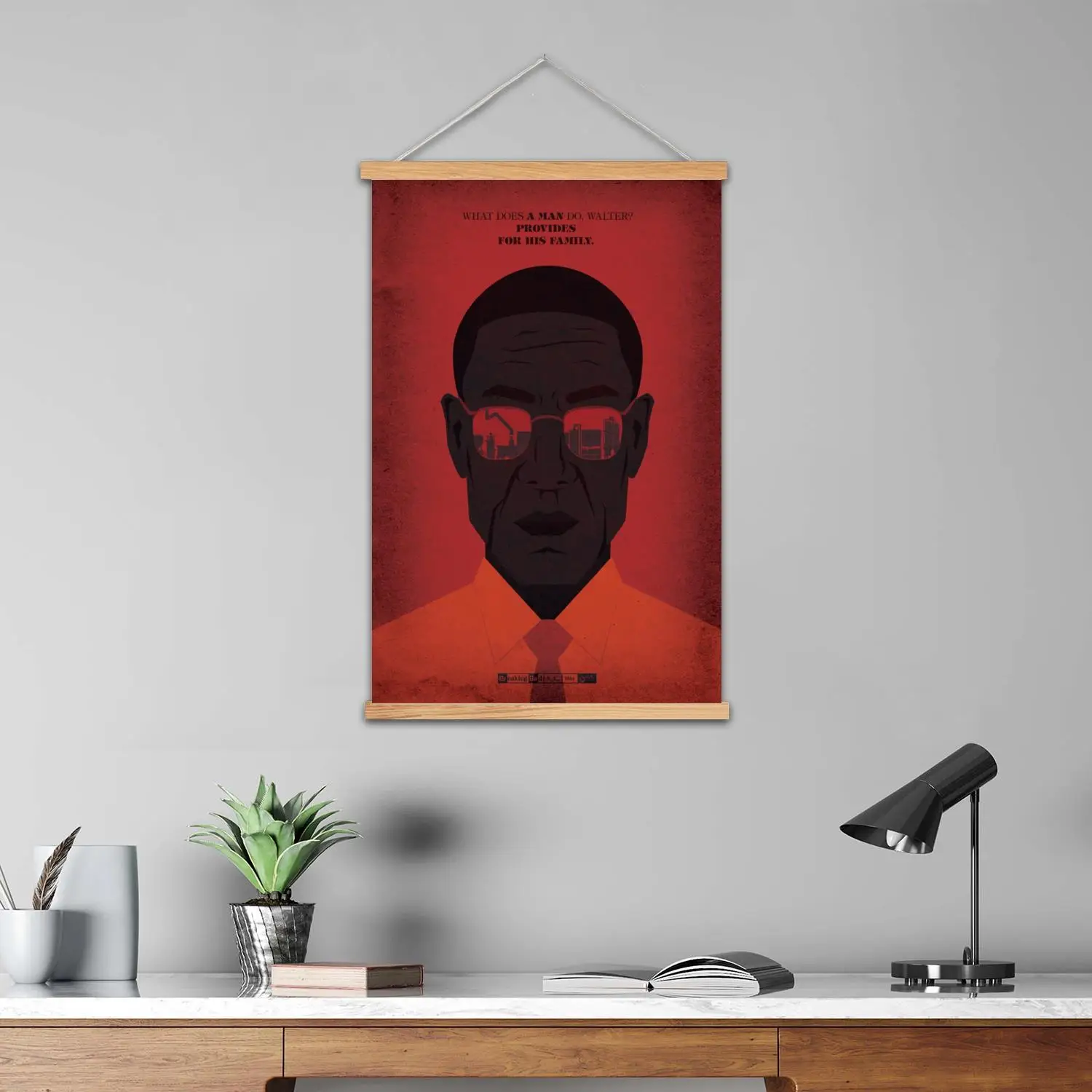 breaking bad Framed Wall Painting Canvas Art Poster and Wall Art,  Modern Family, Bedroom Decor,Decorative painting view 6