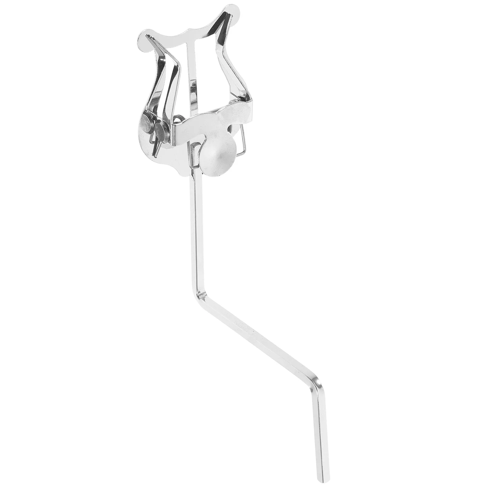 

Saxophone Marching Lyre Holder Accessories Silver Tenor Musical Instrument