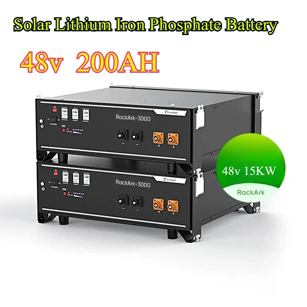

Battery Solar Lithium Iron Phosphate Battery 48V 100Ah 200Ah 5Kwh 10KWh Rack Mounted Solar System Energy Storage Battery