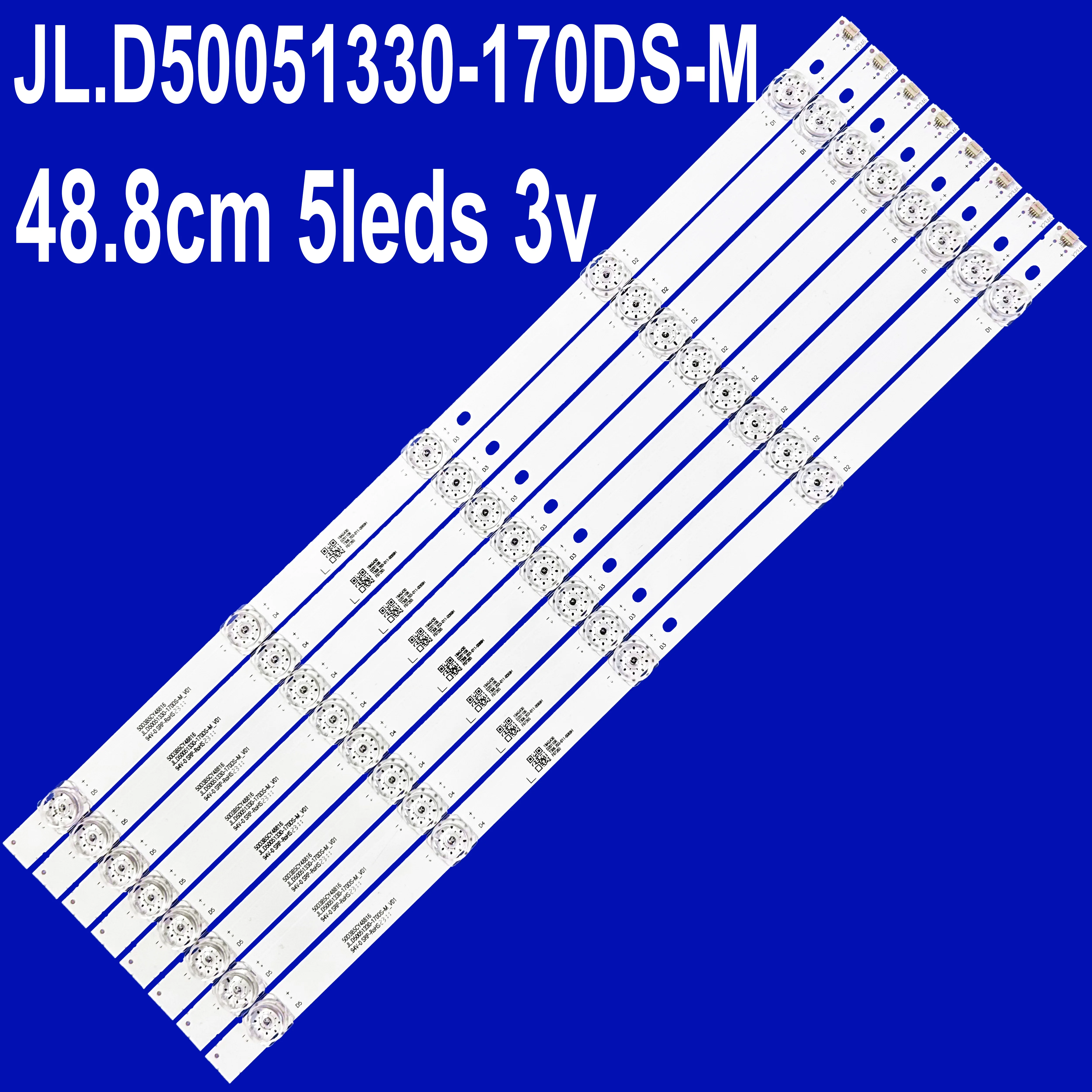 

Светодиодная лента подсветки с 5 линзами для K50DL8FS 50TR7U JL.D50051330-170DS-M 170AS K50DLM8FS 50s7